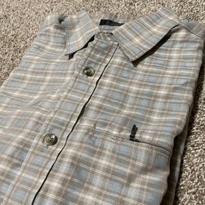 Columbia Sportswear Company Plaid Long Sleeve Button Up Shirt Men's Size M